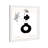 " Black And White Flower In A Vase " by Oliver Gal-68916426-68916428