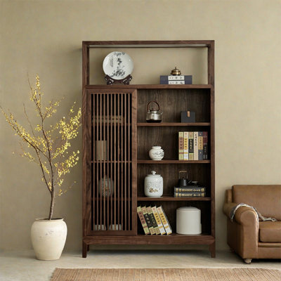 Chinese style large capacity creative bookcase