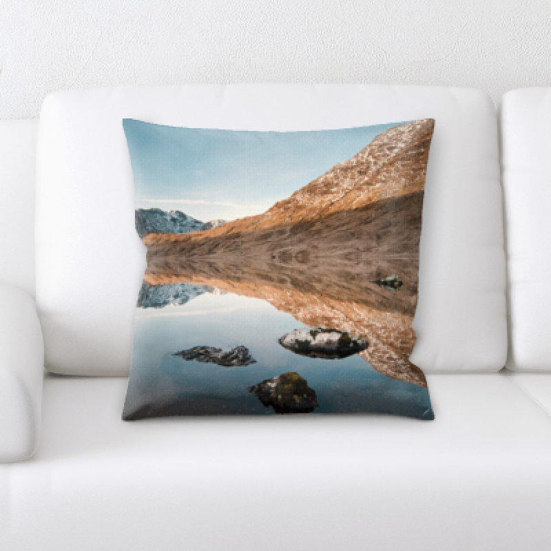 Microsuede Throw Pillow