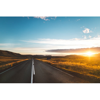 Iceland's Ring Road - Wrapped Canvas Print
