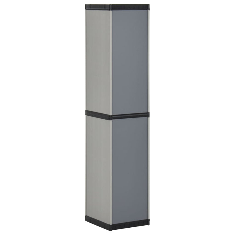 Plastic Single Storage Cabinet ( 168cm H x 34cm W x 40cm D)