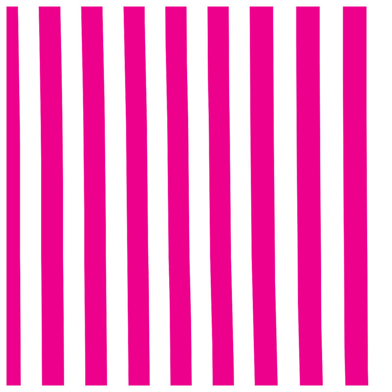 Pink White Stripes Comforter, Twin