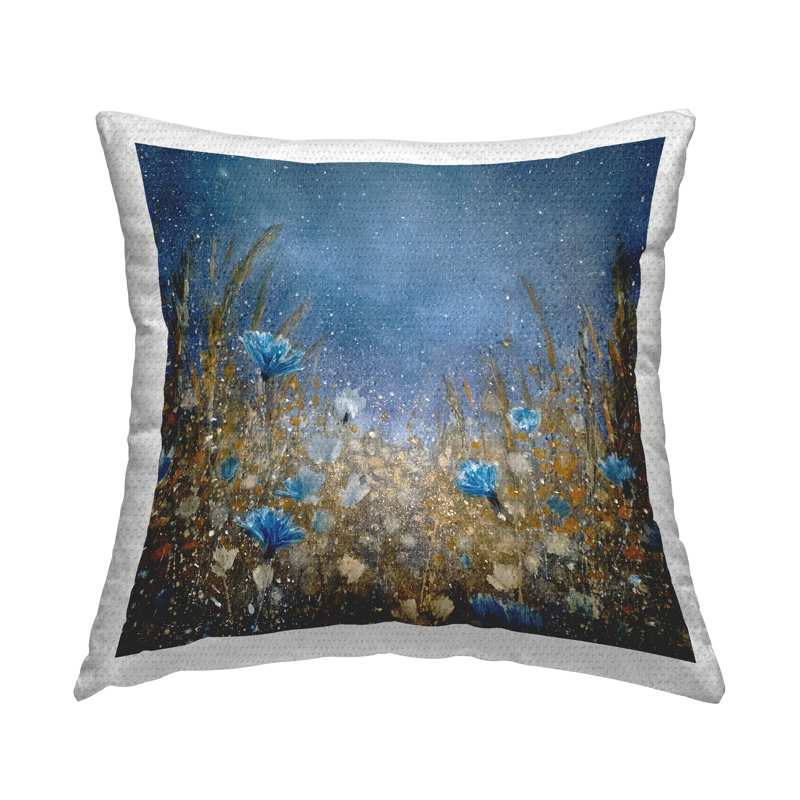 Coussin Rainy Night Flower Meadow