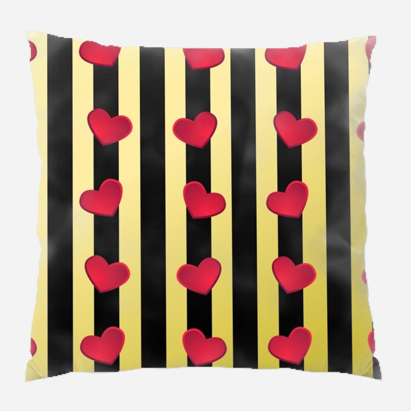 Housse et insert de coussin carré Ohara, Intérieur