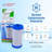 SGF-WF1CB Rx Compatible Refrigerator Water Filter for WFCB, WF1CB, 240394501, NGRG-2000.
