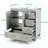 Bathroom Vanity With Ceramic Sink - Soft-Close Drawers, Solid Wood Frame, Multi-Organizer Storage-1506390877