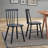 Phaong 17" Wide Mid-Century Modern Windsor Back Wood Modern Dining Chairs-138171742