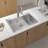 33X22x10" Stainless Steel Kitchen Sink Drop-In Single Bowl - T304 Steel, & To Rust And Stains, Easy Keep Clean, R10 Corners Chips, Rust, Clean With Cloth Cube, Radius