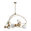 Lustre géométrique unique à 6 lumières Sprig-55646124-55646128