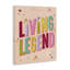 Art mural rétro sur toile "Living Legend" par Caroline Alfreds-1988633620