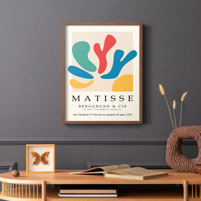 Impression encadrée Matisse CEC  III - Bois massif