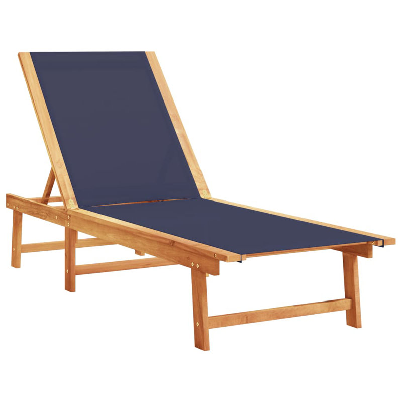 Justin 200cm Long Single Chaise, Navy