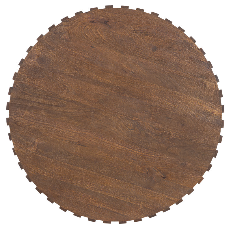 Commerce and Market Gears Round Cocktail Table