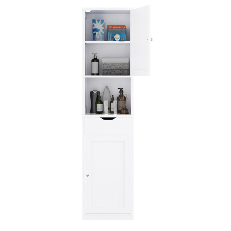  Ellory Freestanding Bathroom Cabinet, White