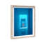 Cerulean Corridor II Shadowbox Abstract Print by Oliver Gal, Black Frame, 10 x 15-627613134-627613171