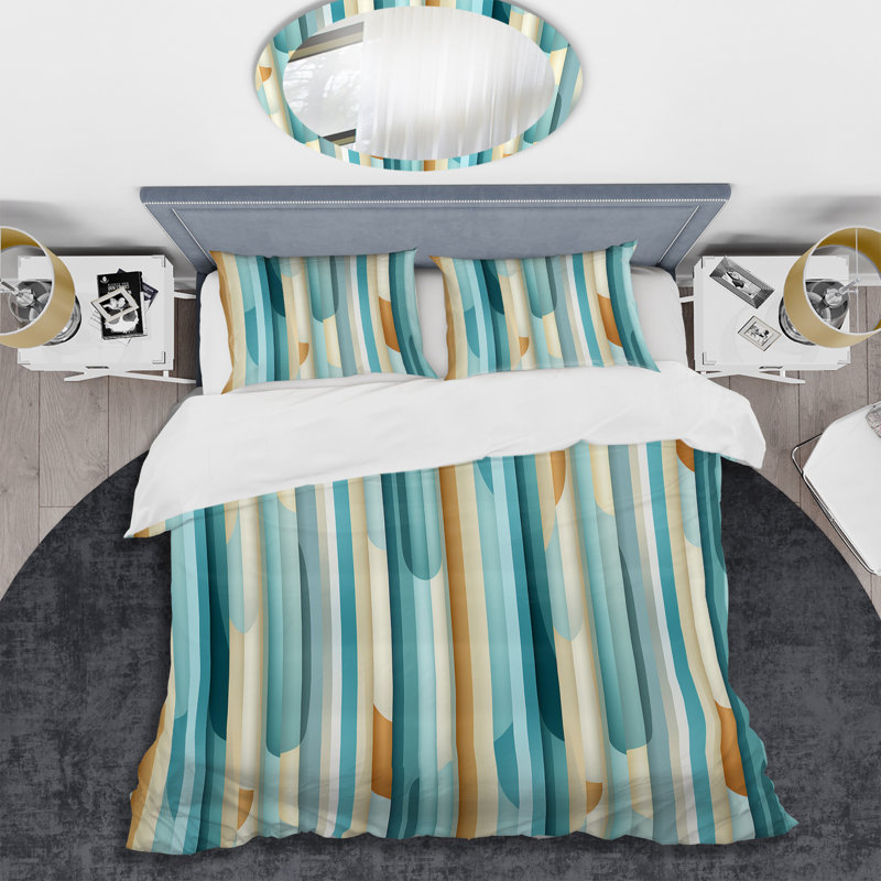 Ensemble de housse de couette Zen Tranquility, Housse de couette pour très grand lit et 2 très