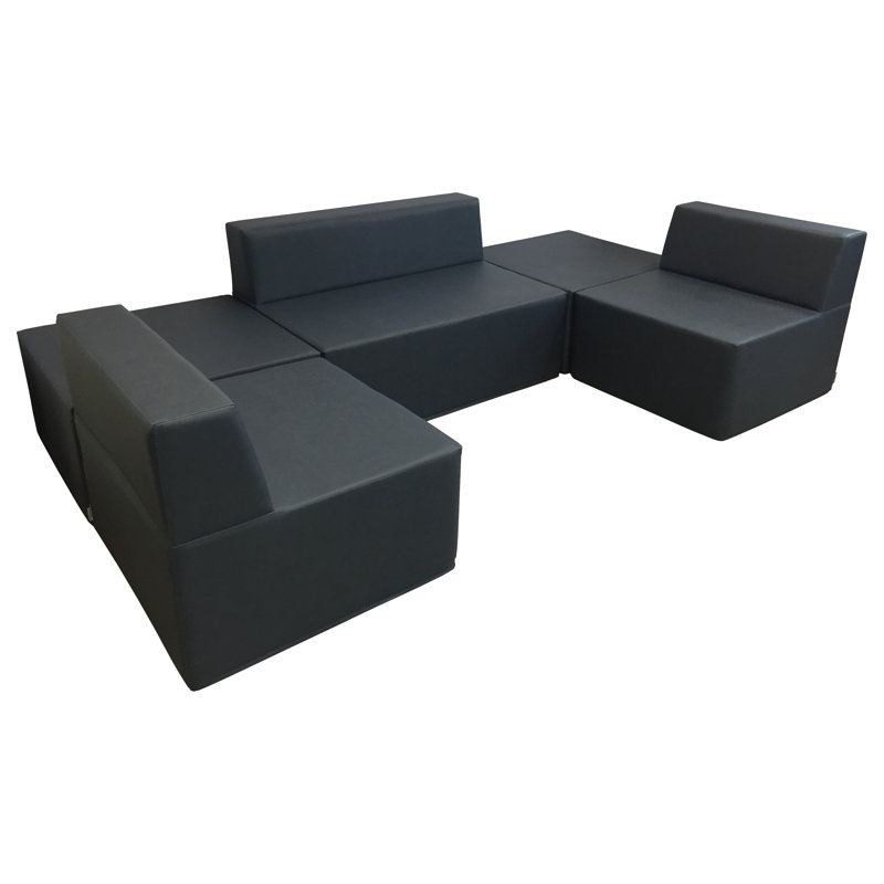 Amling 2 Seater Faux Leather Sofa