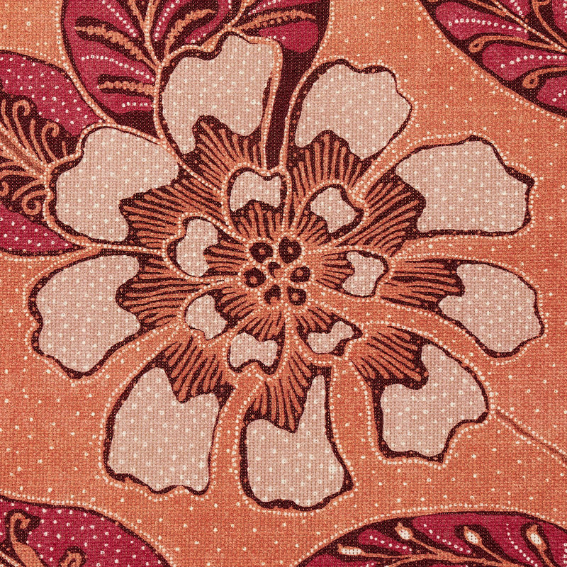Kava Cay Indoor/Outdoor Fabric, Mango