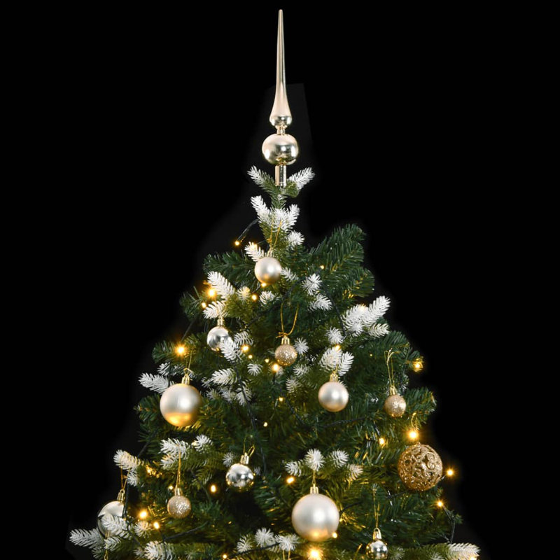 Lighted Christmas Tree, 4.9' H
