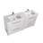 Lefebvre 71'' Double Bathroom Vanity with Plastic Top