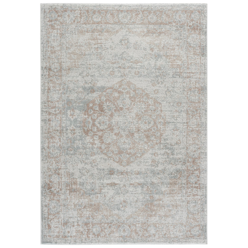 Madison Performance Oriental Rug, 6'-7" X 6'-7" Round