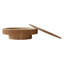 Table basse ovale avec rangement 47 po-1724468134