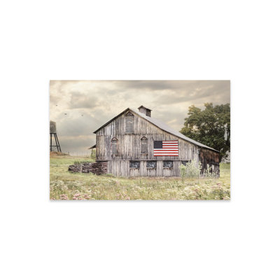«Wild Virginia Barn», impression sans cadre