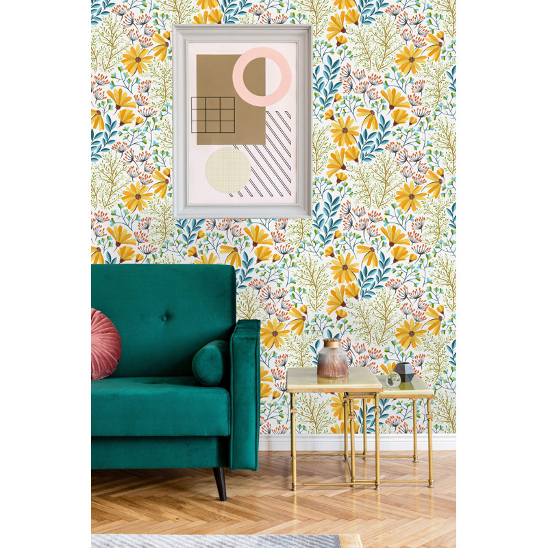Rouleau de papier peint adhésif Ataya, L 10,42 pi x l 25 po