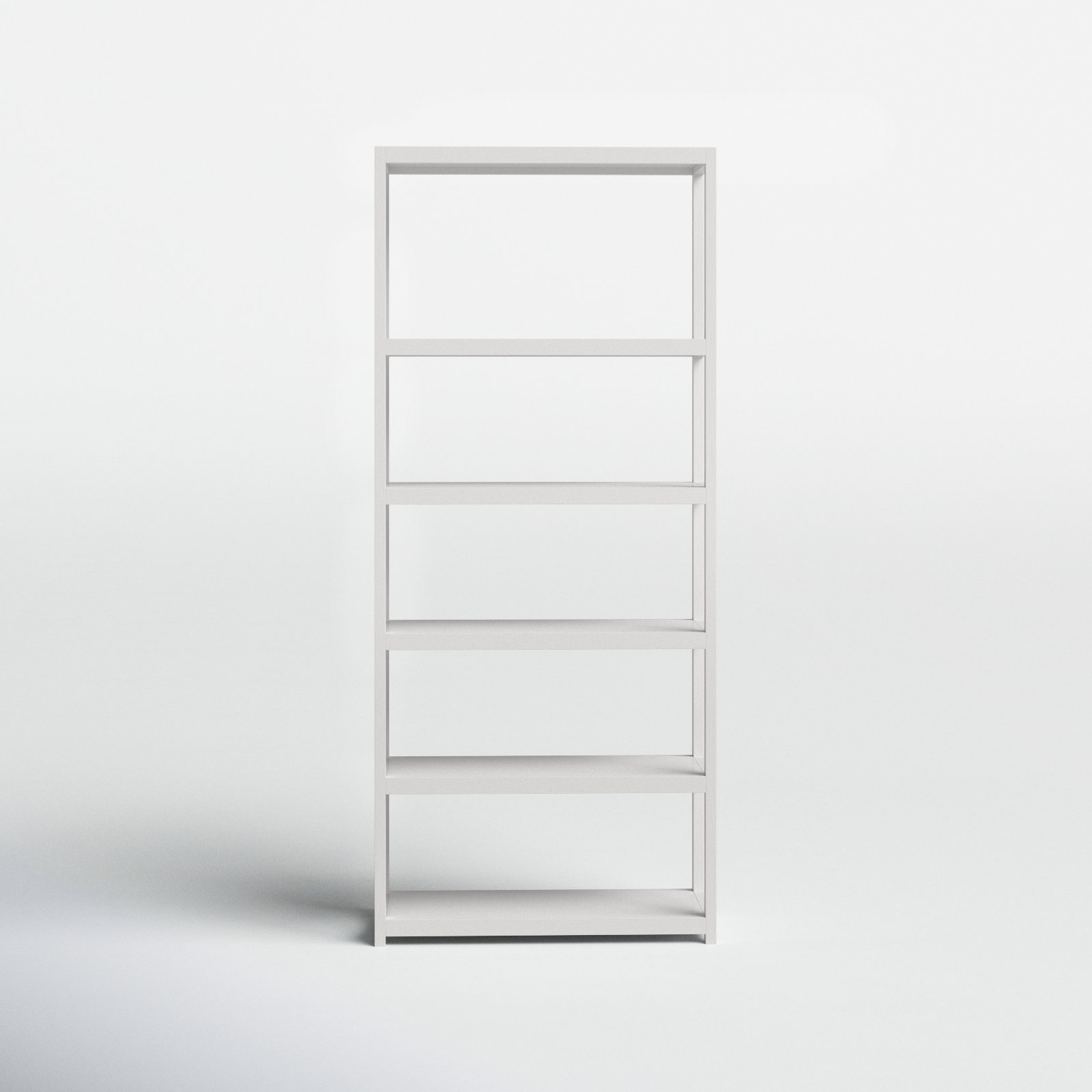 Elin 30" Acacia Bookcase, White