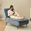 Fauteuil inclinable multifonctionnel en bois massif réglable-784958905