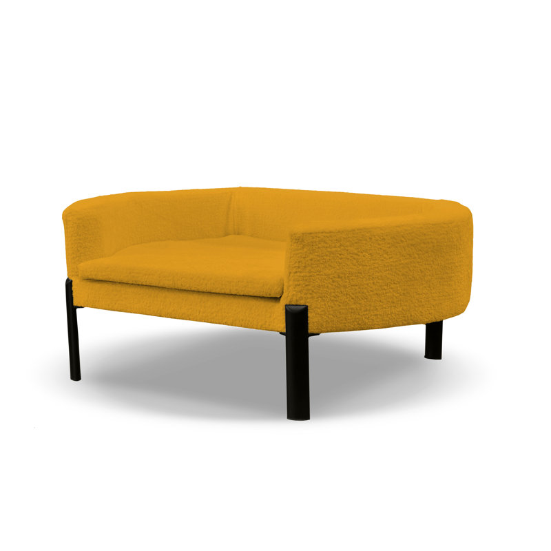 Polyester Pet Bed, Yellow