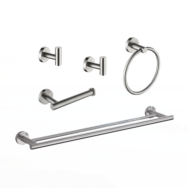 Porte-serviettes, Nickel brossé