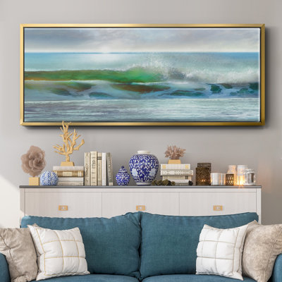 Shining- Framed Canvas