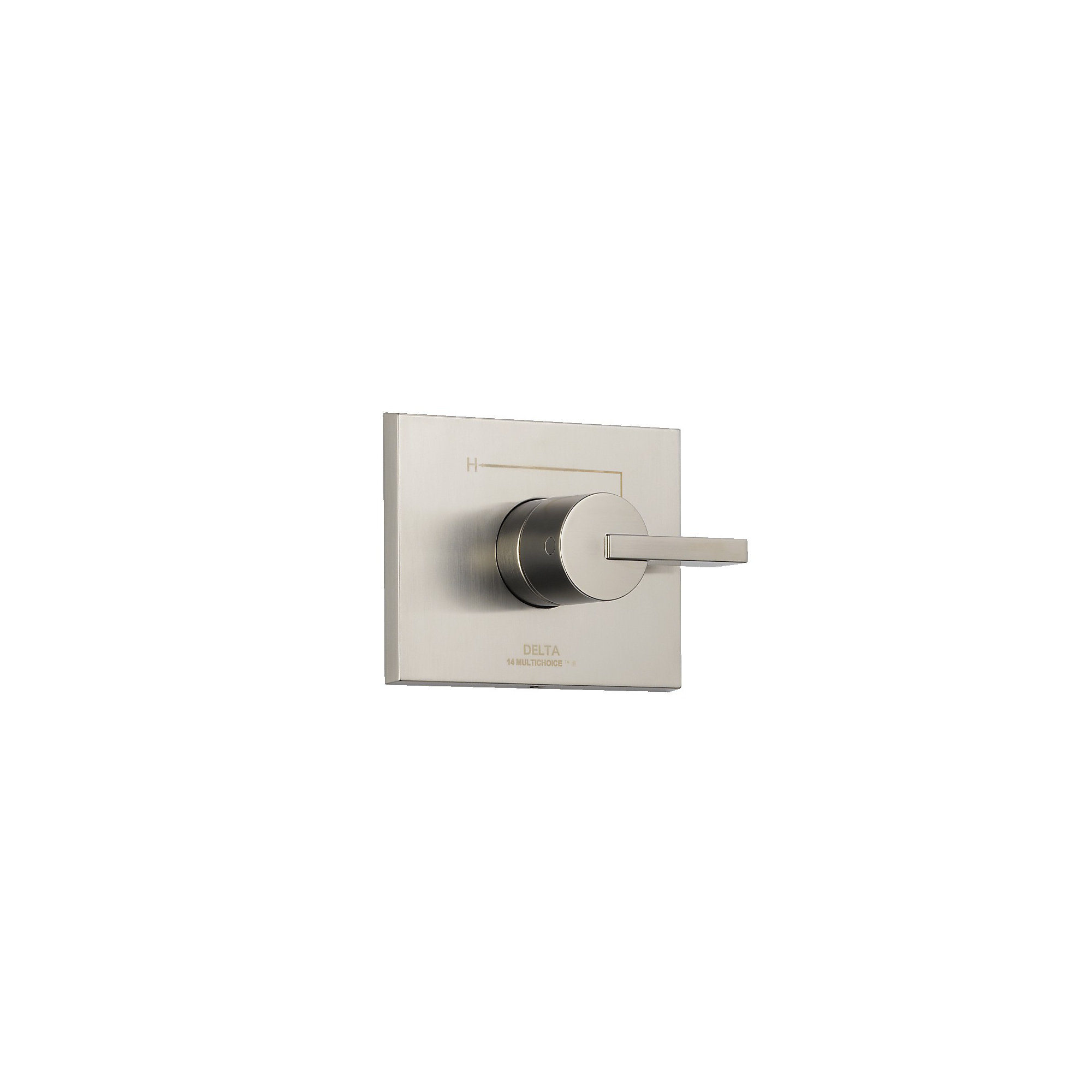 Vero Faucet Trim with Lever Handles, Brilliance Stainless