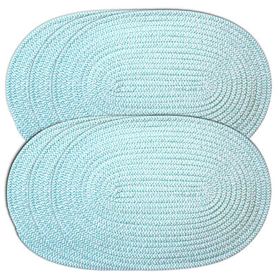 Antoinette Cotton Solid Colour Oval Placemat