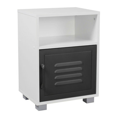 Traub 38.5cm W Manufactured Wood Bedside Table