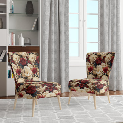 Chaise d'appoint rembourrée Cottage Rich