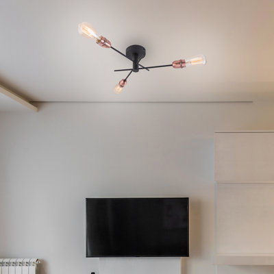 Kwok Semi Flush Mount