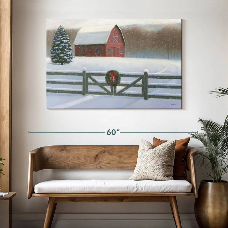 Affinité de Noël VI, H 32 po x l 48 po