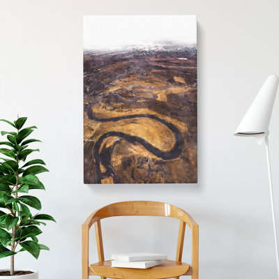 View Of Reykholt In Iceland - Wrapped Canvas