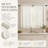 Heavy Textured Faux Linen Tier Curtains Semi Sheer Light Filtering Small Window Kitchen Curtains Short Cafe Curtains Drapes with Dual Rod Pocket Ivory 25x25inch-2116767231-2116767216