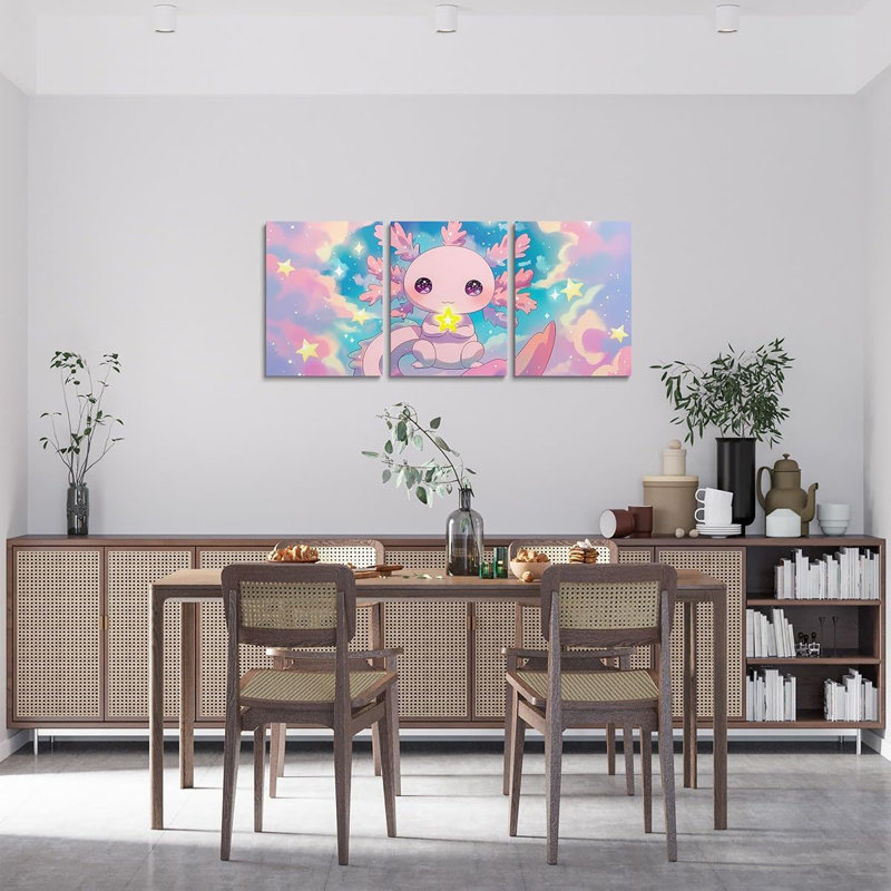 3 Piece Wrapped Canvas Wall Art