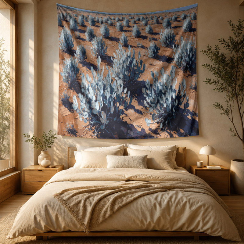 Tapisserie murale Southageern Plants Sagebrush 194, 88 po x 104 po