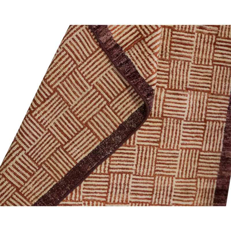 Tapis multicolore de haute qualité noué à la main