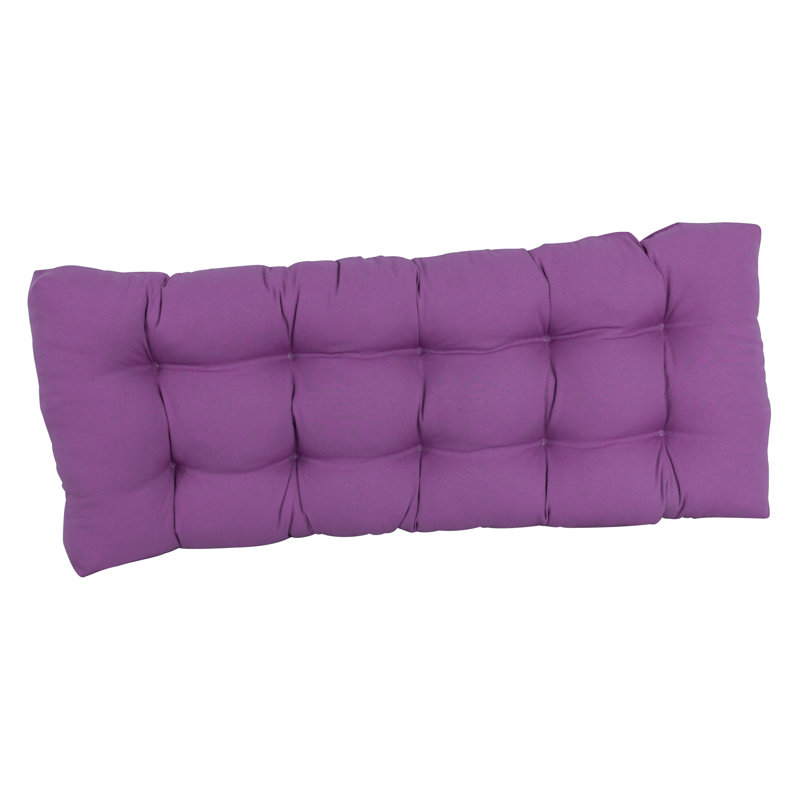Outdoor 4.5'' Bench Seat Cushion, Grape, 55" W x 19" D