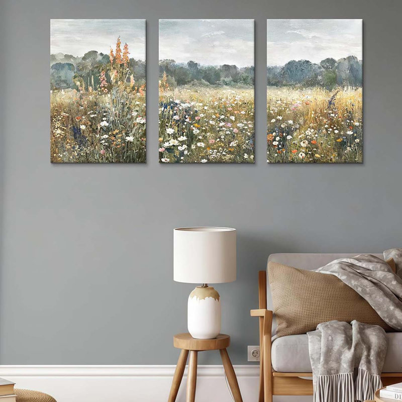 3 Piece Wrapped Canvas Print