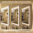 UL Certified Front & Back LED Bathroom Vanity Mirror – Anti-Fog, Tempered Glass, Black Aluminum Frame-199817160