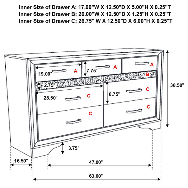 Dimensions du produit