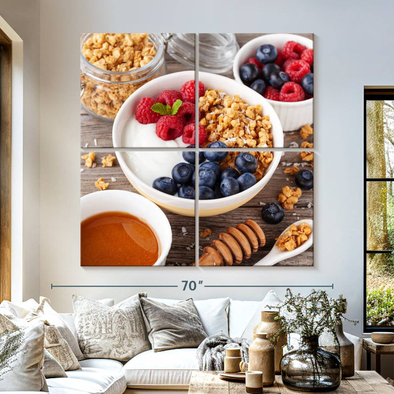 Petit-déjeuner sain Granola Yarlin, H 57 po x l 57 po