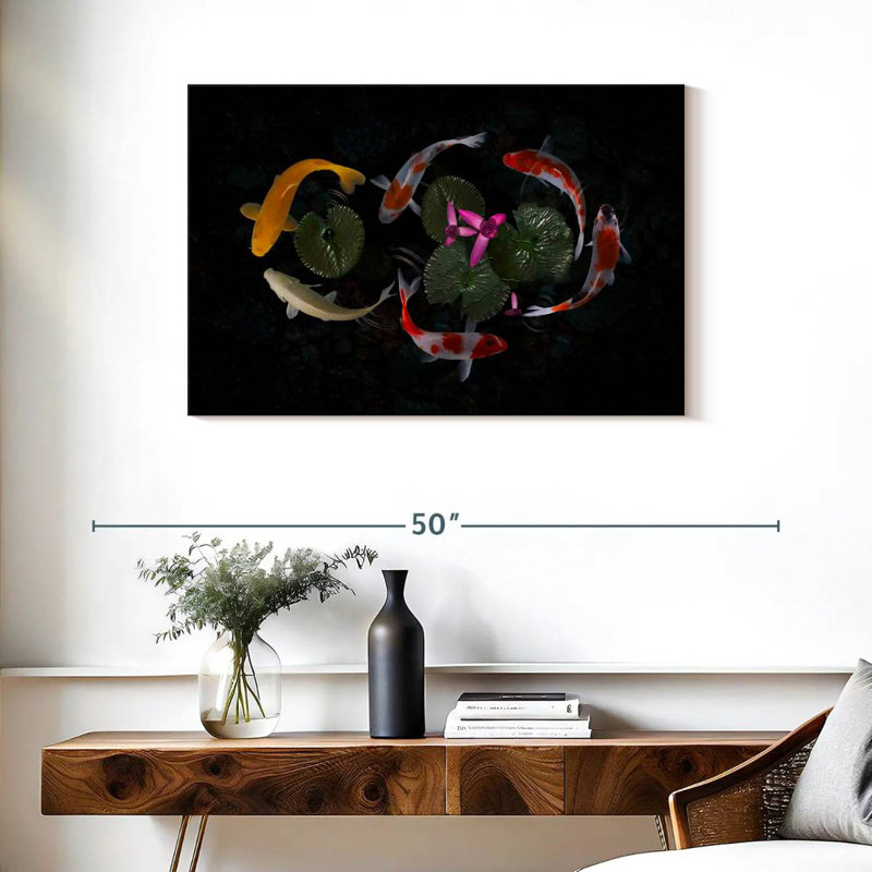 Brampt Koi Fish Pond, 24" H x 36" W